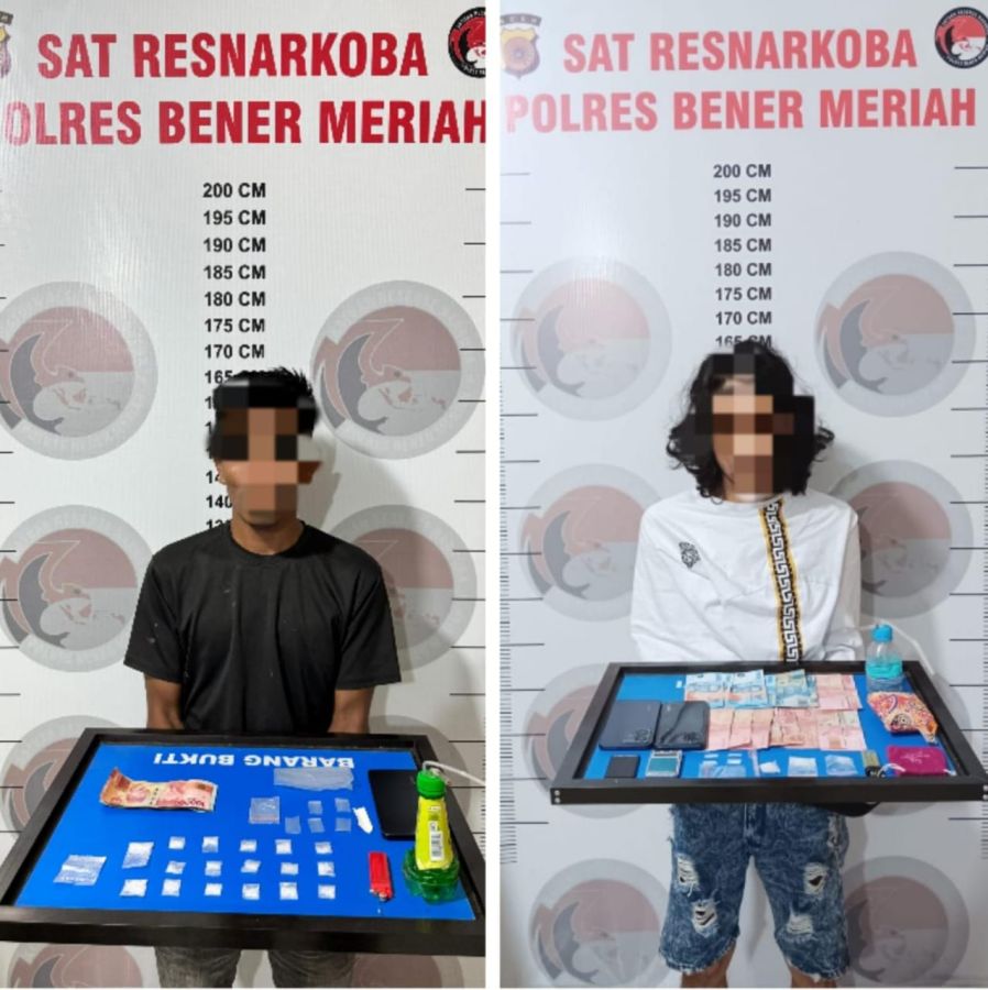 24 Jam Pengembangan, Polres Bener Meriah Ringkus Pengedar dan Pemasok Sabu di Dua Kabupaten