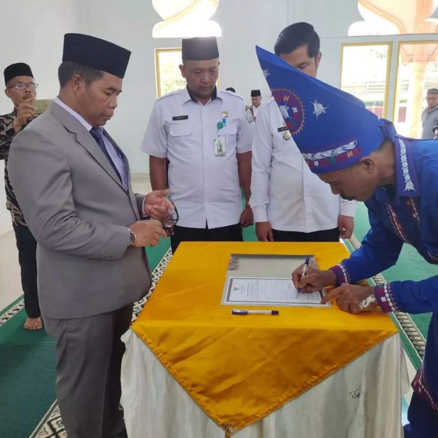 3 Amanat Pj Sekda Ketika Lantik Kepala Mukim Reronga