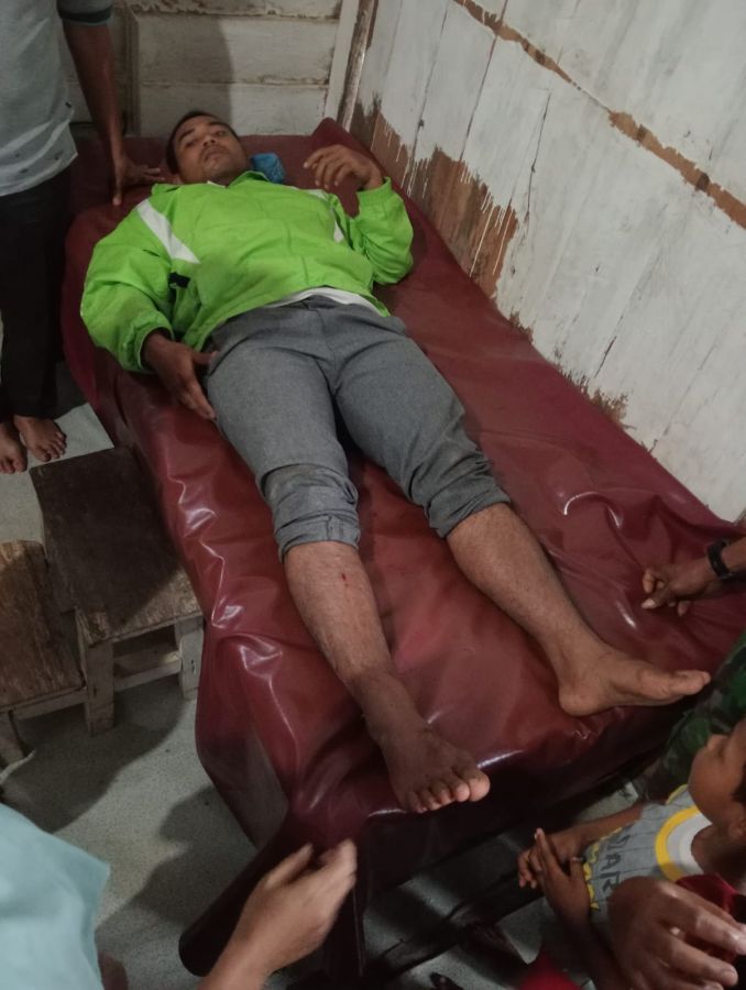 Akibat Serangan Gajah, Satu Orang Warga Alami Luka-luka Di Pintu Rime Gayo Bener Meriah