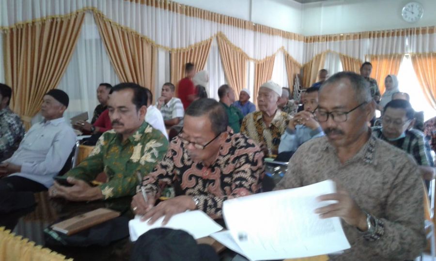 BNN Kota Langsa Hadirkan Geuchik dan Ketua Tuha Peut Gampong dalam Forum Rapat Koordinasi
