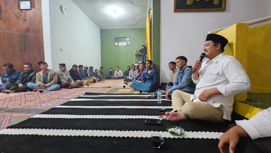 Calon Wakil Bupati Nomor Urut 3 Eka Saputra Silahturahmi Dengan Masyarakat Bintang