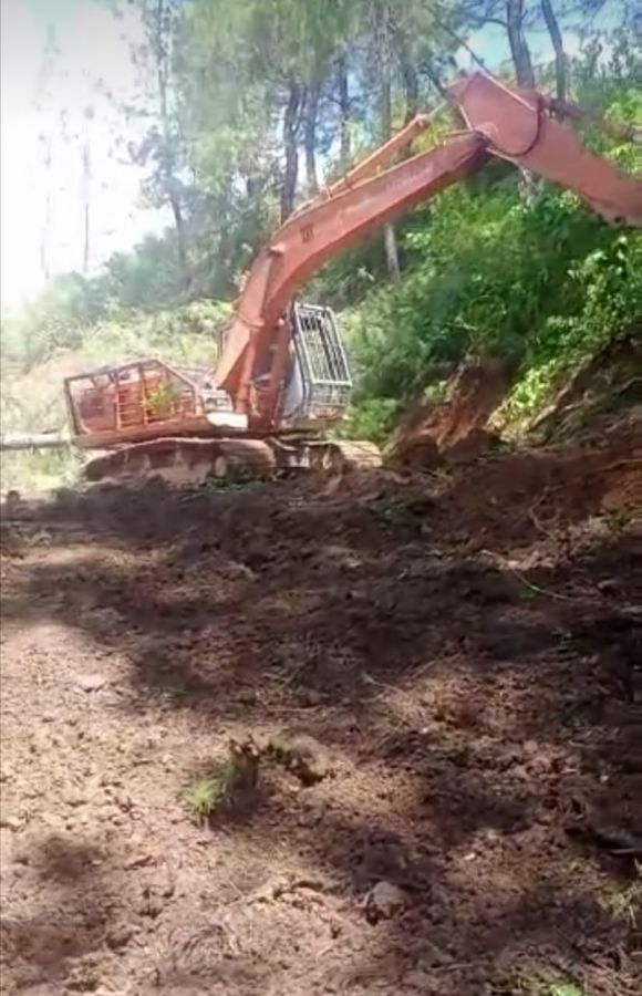 Diduga Kegiatan Siluman Di Atas Tanah Serobotan Di Kampung Kute Robel