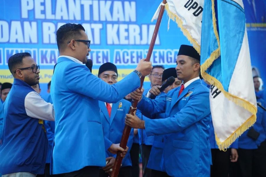 Feri Yanto Resmi Dilantik sebagai Ketua DPD II KNPI Aceh Tengah, Bupati Siap Dukung Program Pemuda