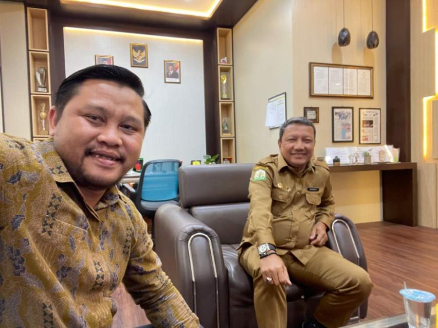 Ketua DPD GMNI Aceh Temui Kadispora Aceh Bahas Bonus PON 