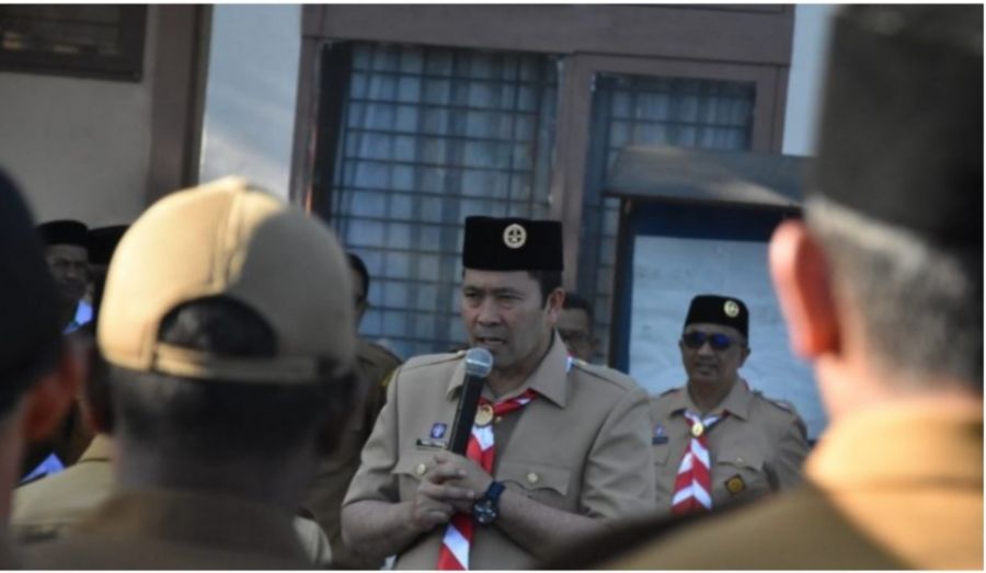 Kumpulkan Aparatur Dua Kecamatan, Bupati Haili Yoga : Kemiskinan Ektrem, Stunting Dan Dana Desa