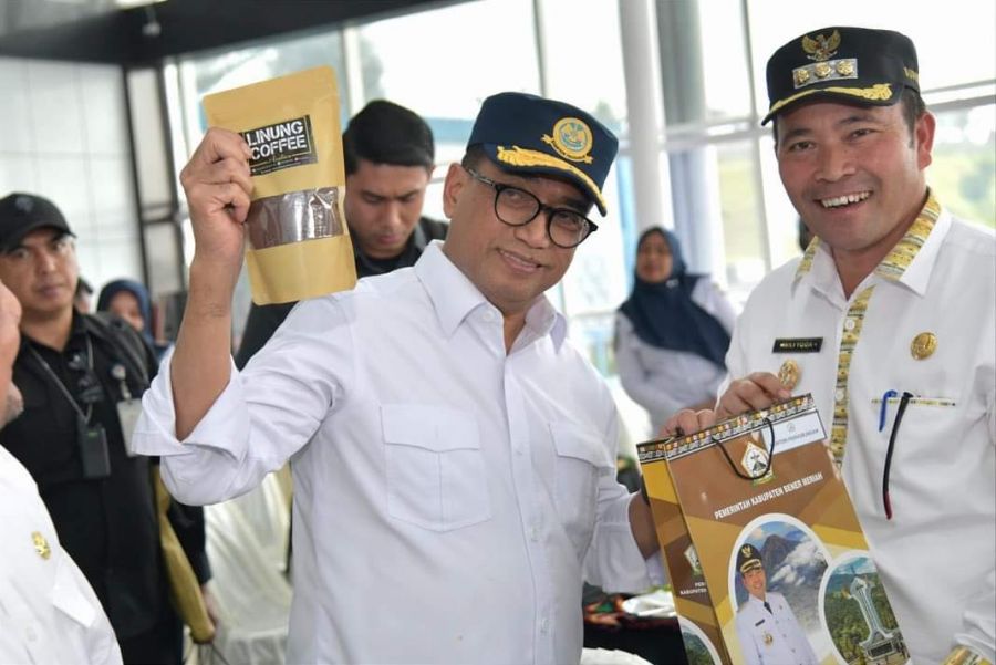 Kunjungi Dry House bersama Pj Bupati Bener Meriah, Menteri Perhubungan RI: Guys, Kopi Gayo Keren