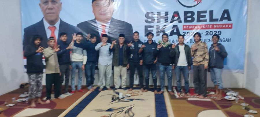 Lagi, Dukungan Datang Dari Pemuda Bebesen Siap Menangkan Shabela Abu Bakar - Eka Saputra