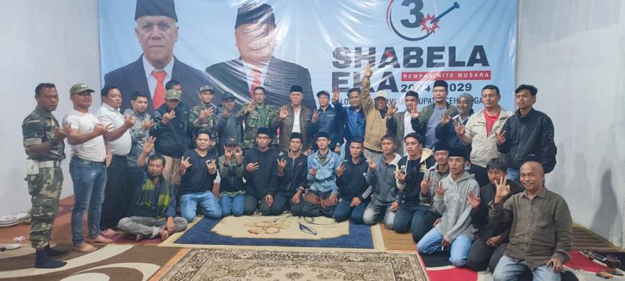 Lagi Lagi, Dukungan Terus Mengalir Untuk Shabela - Eka Saputra Dari Ormas Pejuang Siliwangi