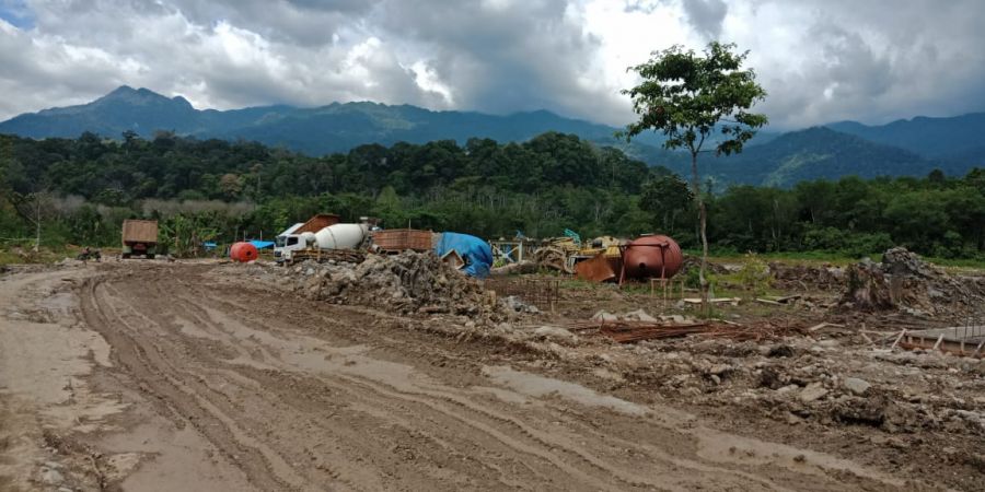 Mengejutkan, Proyek Bernilai Ratusan Milyar Jalan Pameu-Geumpang Diduga Pakai Material Ilegal