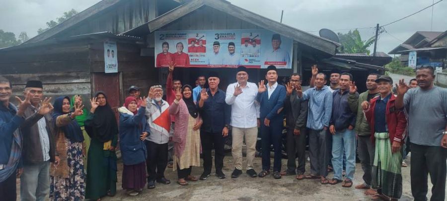 Paslon 03 Shabela Abu Bakar - Eka Saputra Temu Ramah Dengan Masyarakat Kelupak Mata