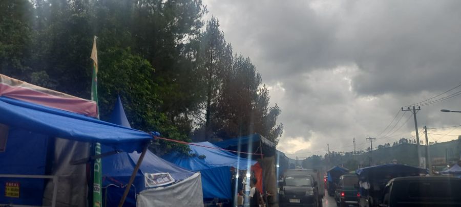 Pedagang Keluhkan Harga Lapak Jualan Mahal Di Blang Bebangka Venue Berkuda PON XXI