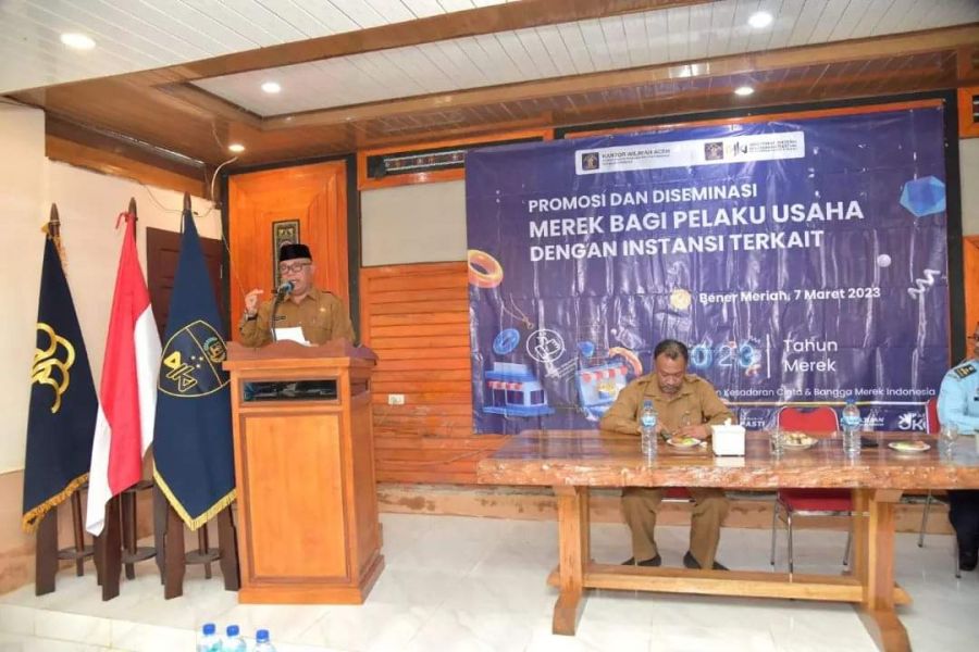 Pemkab Bener Meriah Dukung One Village One Brand oleh Kemenkumham, Pendaftaran Merek UMKM Lokal