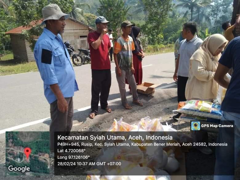 Pemkab Bener Meriah Gelar Operasi Pasar Murah Di Kecamatan Syiah Utama