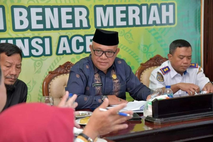 Pemkab Bener Meriah Rapat Persiapan Kunjungan BKT Dan Persiapan Proving Flight Trigana Air