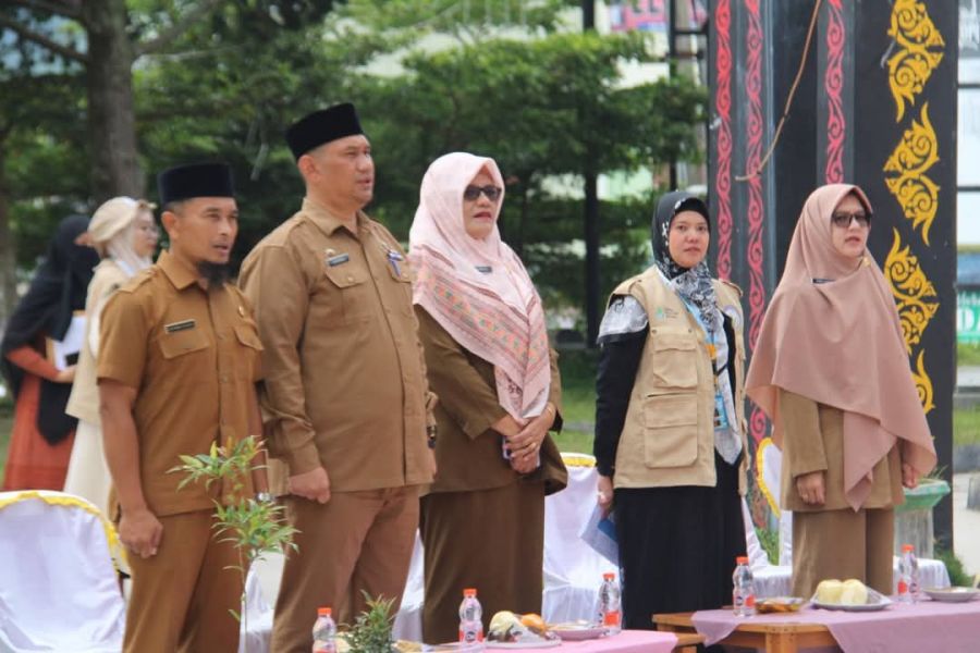 Peringatan Hari Bumi Dan Hari Buku Dunia, Asisten III Dorong Kesadaran Sedini Mungkin
