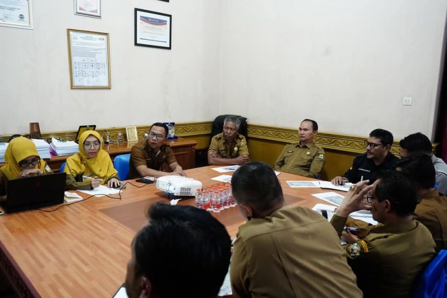 Persiapkan Pelantikan PPPK Paruh Waktu, Sekda Mursyid Adakan Rapat Teknis
