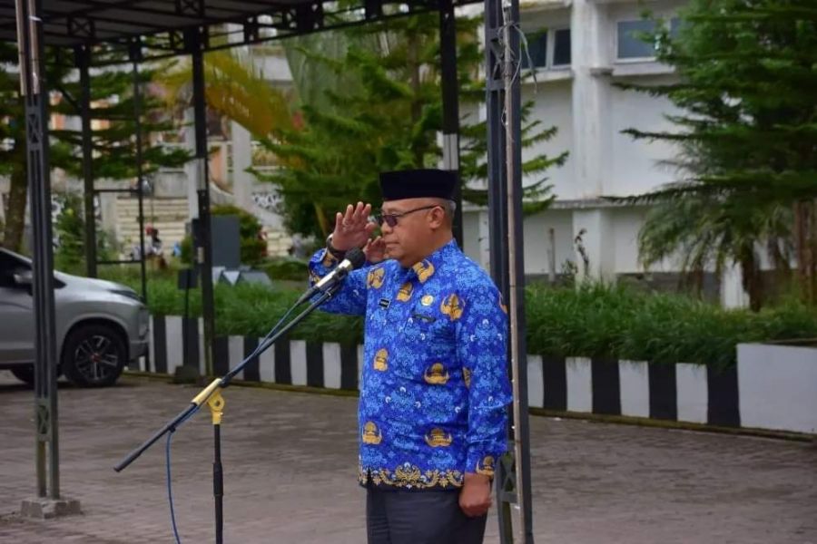 Pimpin Apel HKN, Asisten 2 Tekankan ASN Harus Bersikap Netral Pada Tahun Politik