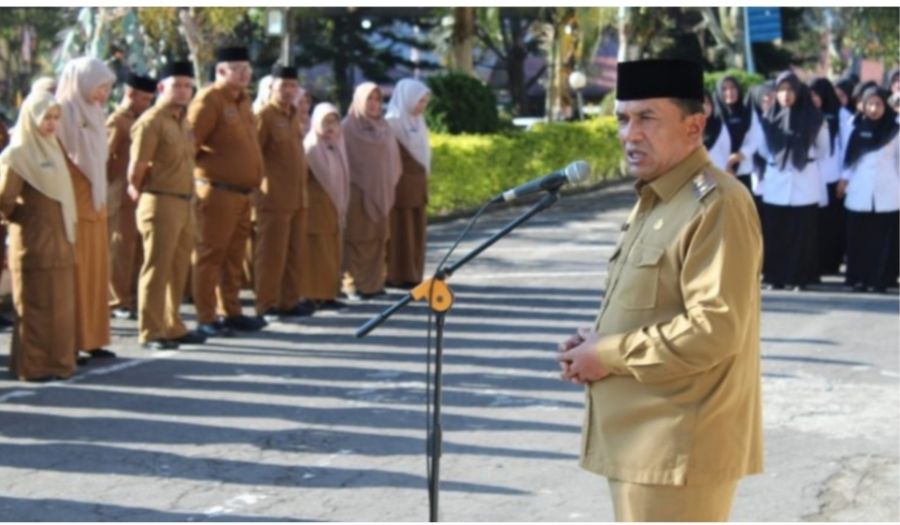 Pimpin Apel Pagi, Wabup Muchsin Hasan Tekankan Kedisiplinan ASN dan Pelayanan Publik