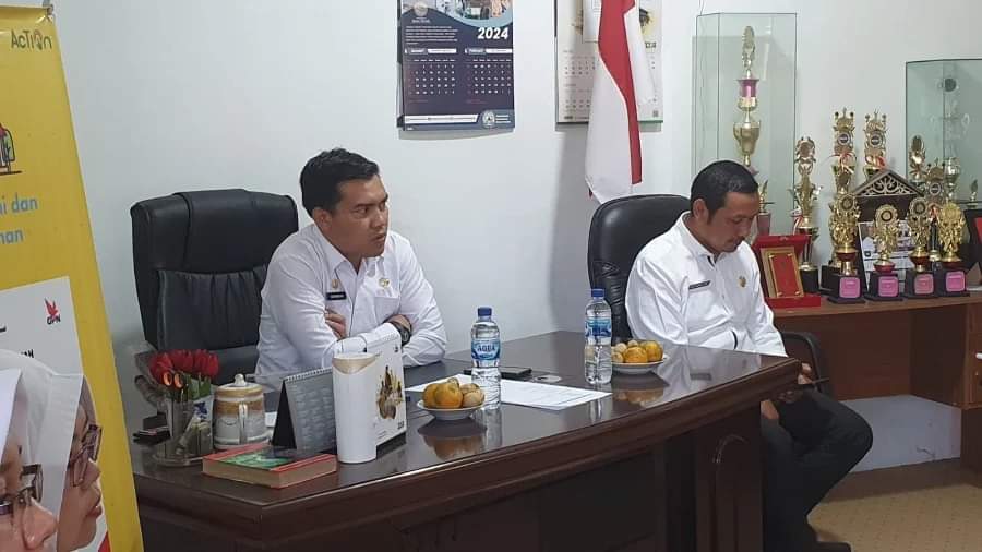 Pimpin Rapat TPPS di Kantor Camat Bukit, Pj. Sekda Khairmansyah Minta Lakukan Pencegahan Stunting