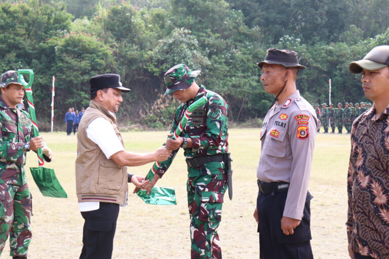 Pj. Bupati Aceh Tengah Resmi Buka TMMD Ke-121 di Lapangan Pancasila Kampung Gele Pulo Bintang