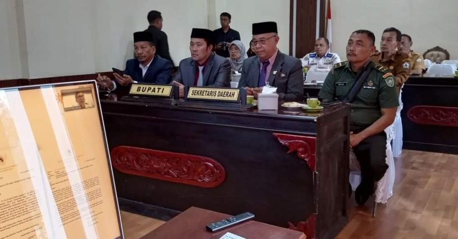 Pj. Bupati Bener Meriah Ikuti Rakor Pengendalian Inflasi Daerah Dengan Mendagri
