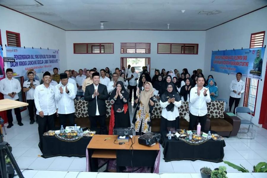 Pj. Bupati Bener Meriah Launching Sekolah Lansia dan KKB bersama Kaper BKKBN Aceh