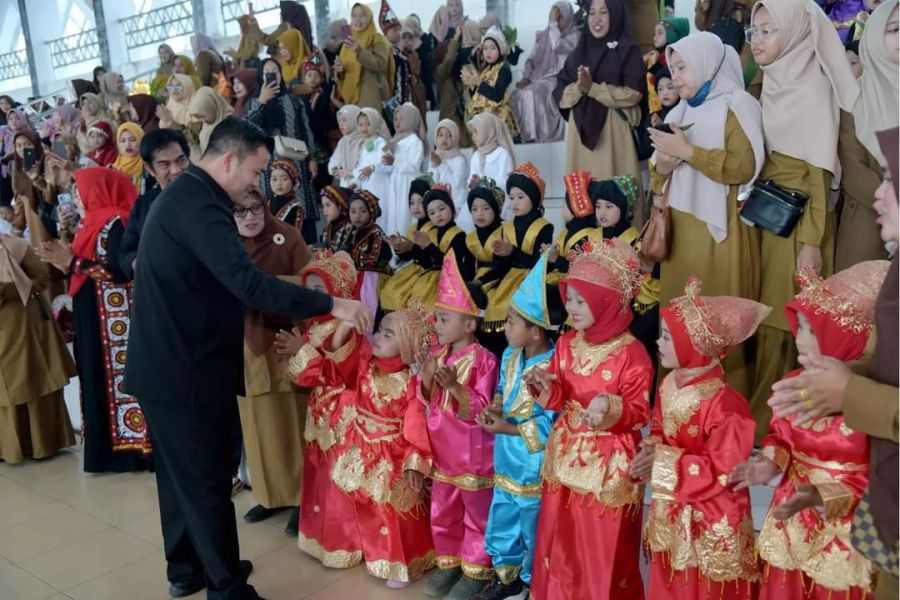 Pj. Bupati Haili Yoga Apresiasi Gebyar Anak Paud se-Kabupaten Bener Meriah Tahun 2024