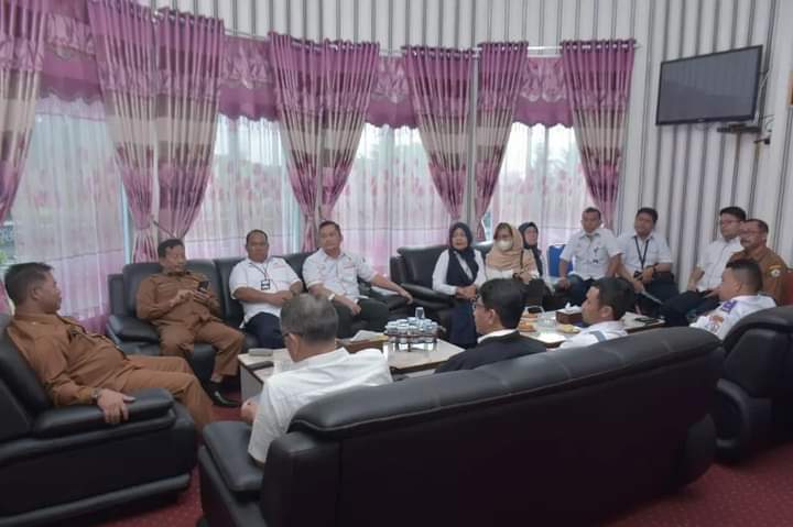 Pj. Sekda Bener Meriah Terima Kunjungan Tim Badan Kebijakan Transfortasi Kemenhub RI