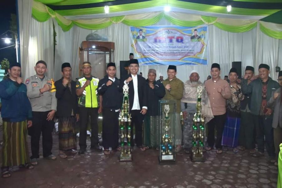 Pj. Sekda Khairmansyah Resmi Tutup MTQ Kecamatan Bener Kelipah, Kampung BKU Juara Umum