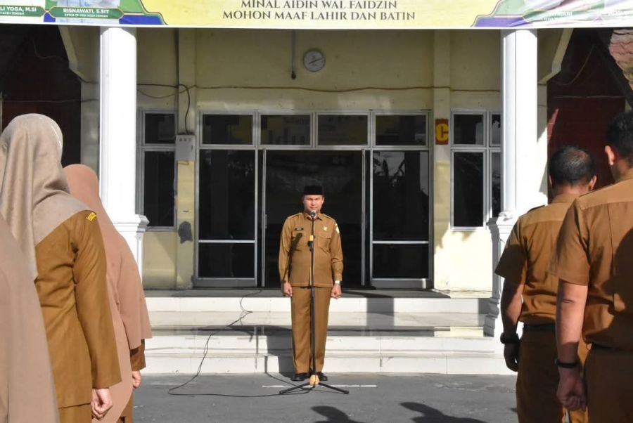 Pj. Sekda Pimpin Apel Senin, Ingatkan Kedisiplinan dan Jaga Aset Daerah Dengan Baik