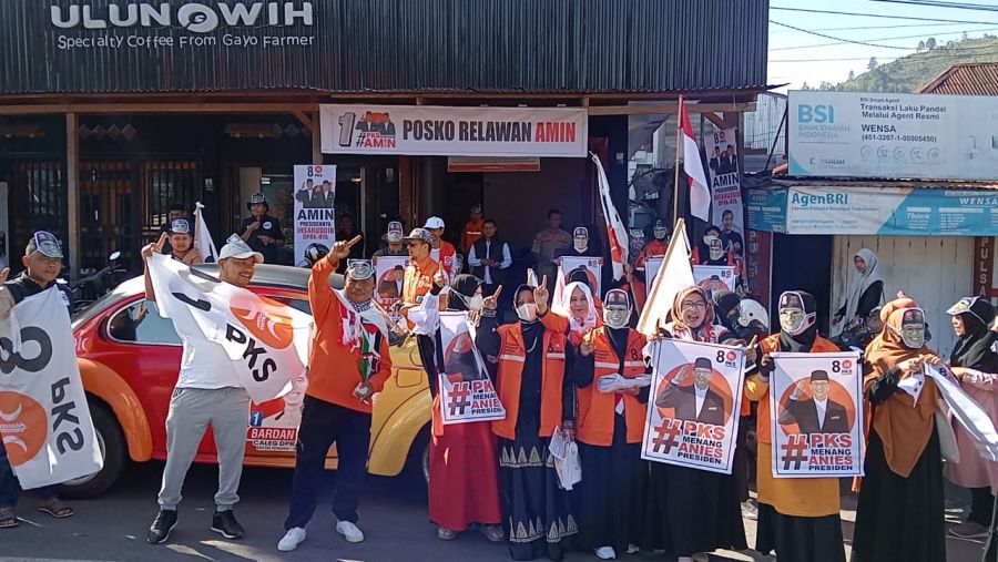  PKS Aceh Tengah Gelar Kampanye AMIN Dengan Jalan Santai dan Periksa Kesehatan
