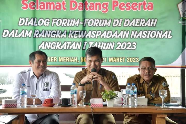 Plt Asisten I Khairmansyah Buka Dialog Forum-forum di Daerah Dalam Rangka Kewaspadaan Nasional