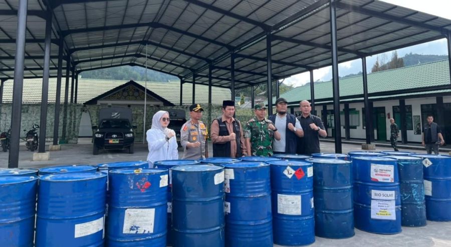 Presiden Bantu 4 Ton Bio Solar Tepat Waktu Saat Aceh Tengah Sedang Krusial BBM