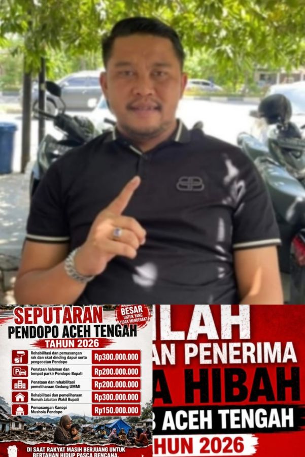 Saat Rakyat Masih Berjuang Hidup Pasca Bencana, Beredar Anggaran Pendopo dan Penerima Hibah di Aceh