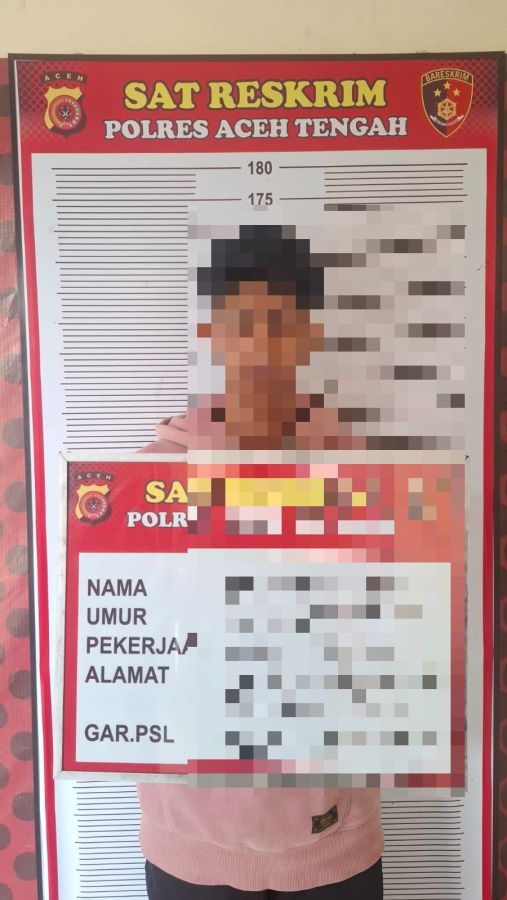 Satreskrim Polres Aceh Tengah Tangkap Pelaku Pemerkosaan dan Pelecehan Seksual terhadap Anak di Bawa