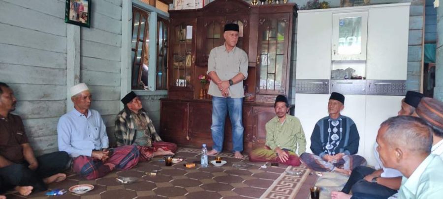 Silahturahmi Calon Bupati Nomor Urut 03 Shabela Abu Bakar Bersama Masyarakat Gemboyah