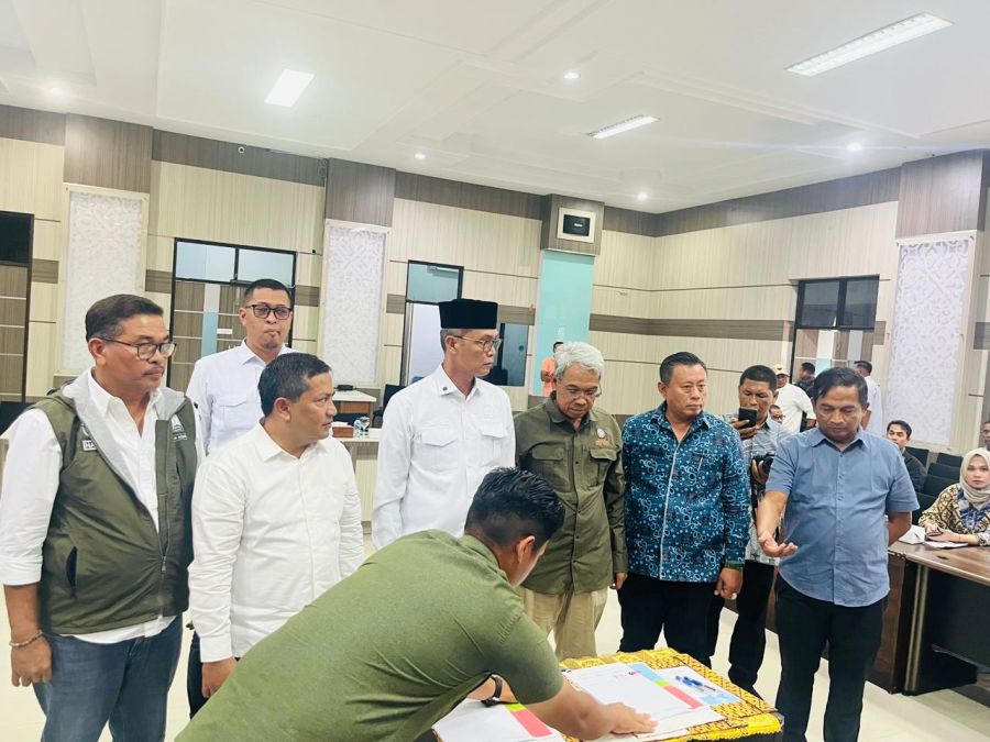 TA Khalid Saksikan Penandatanganan Kerja Sama Pengelolaan TWA Tugu KM Nol Sabang