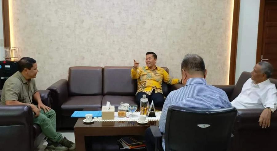 Temui Wakil Rektor III USK, Pj. Bupati Bener Meriah Bahas Beasiswa Kurang Mampu