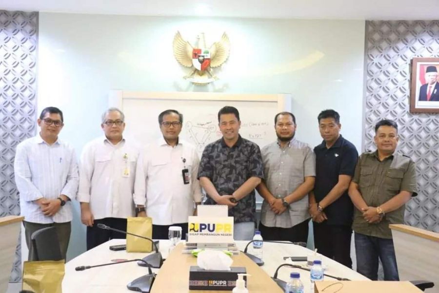 Terkait Usulan Jalan Eks KKA Jadi Jalan Nasional, Pj Bupati Datangi Kemen PUPR RI