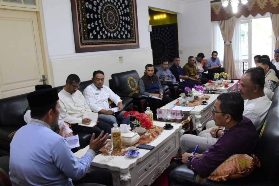 Tindak Lanjuti Arahan Dirut PT THL, Bupati Haili Yoga Percepat Permukiman Warga Terdampak Bencana