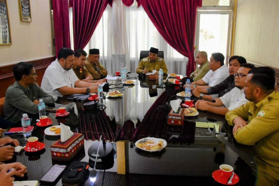 Wakil Bupati Terima Tim Pemerintah Aceh Untuk Monitoring dan Inspeksi RS Regional Takengon