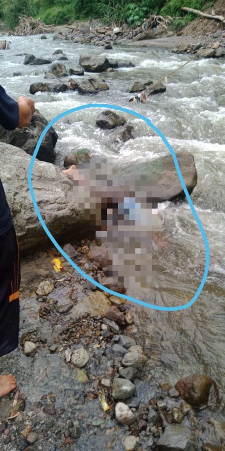 Warga Dikagetkan Penemuan Jasad Pria di Sungai Peusangan Bener Meriah
